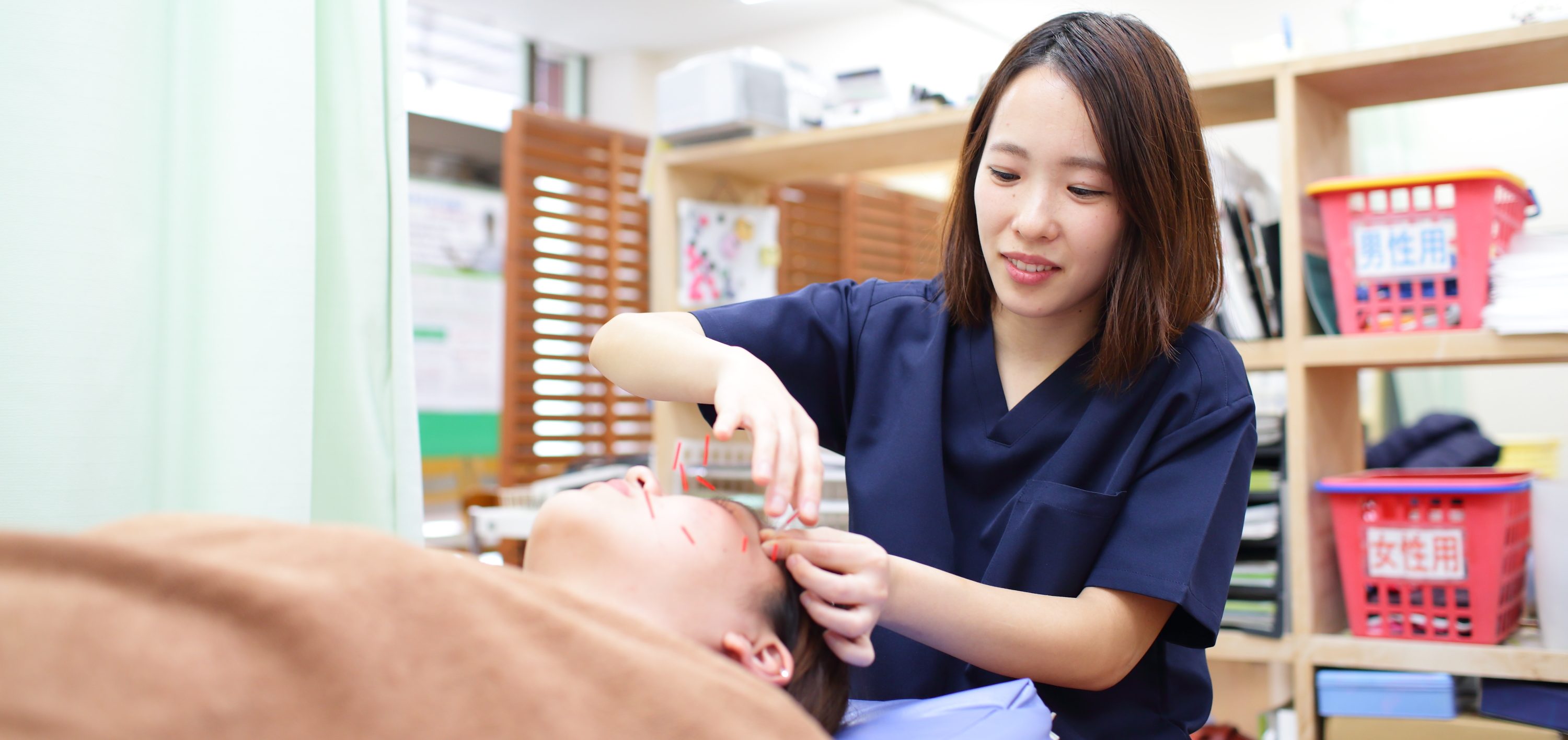 女性鍼灸師が在籍する、横浜市ひよし鍼灸院センター接骨院